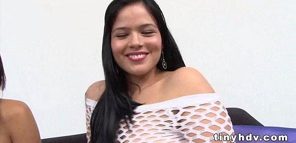  2 hot latina teens fuck Cici Amor And Rita Defortuna 52
